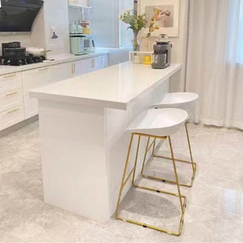 Kitchen Island Baking Table - Nowoczesny bar w stylu lekkiego luksusu,