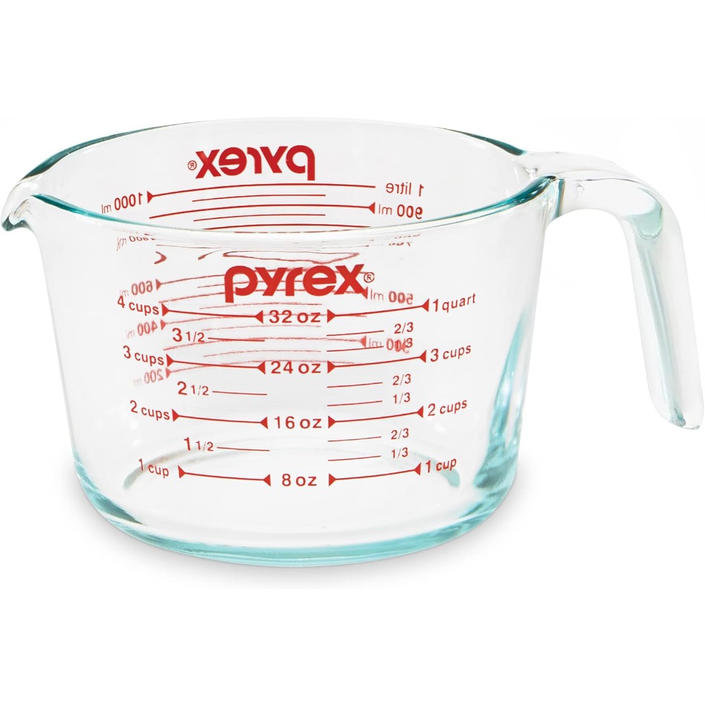 Kitchen Baking Essentials - Kieliszek miarowy 4-kubkowy do pieczenia, gotowania,