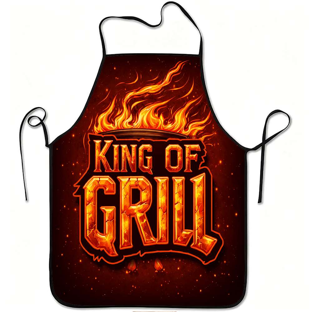 Kitchen Baking Area Ideas - 1 sztuka fartucha Bbq King, fartuch