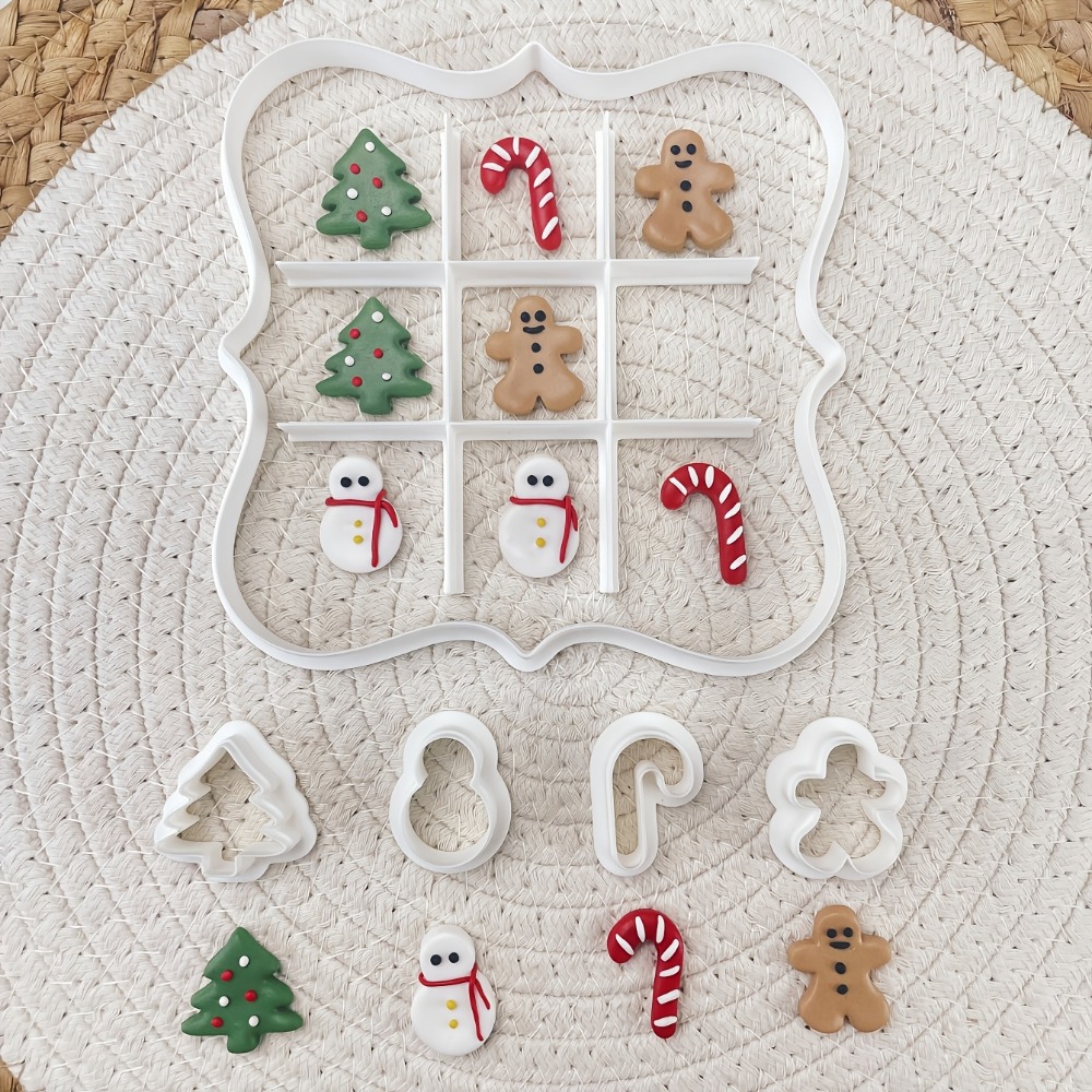 Kitchen Baking Cookies - 6-częściowy zestaw foremek do ciastek w