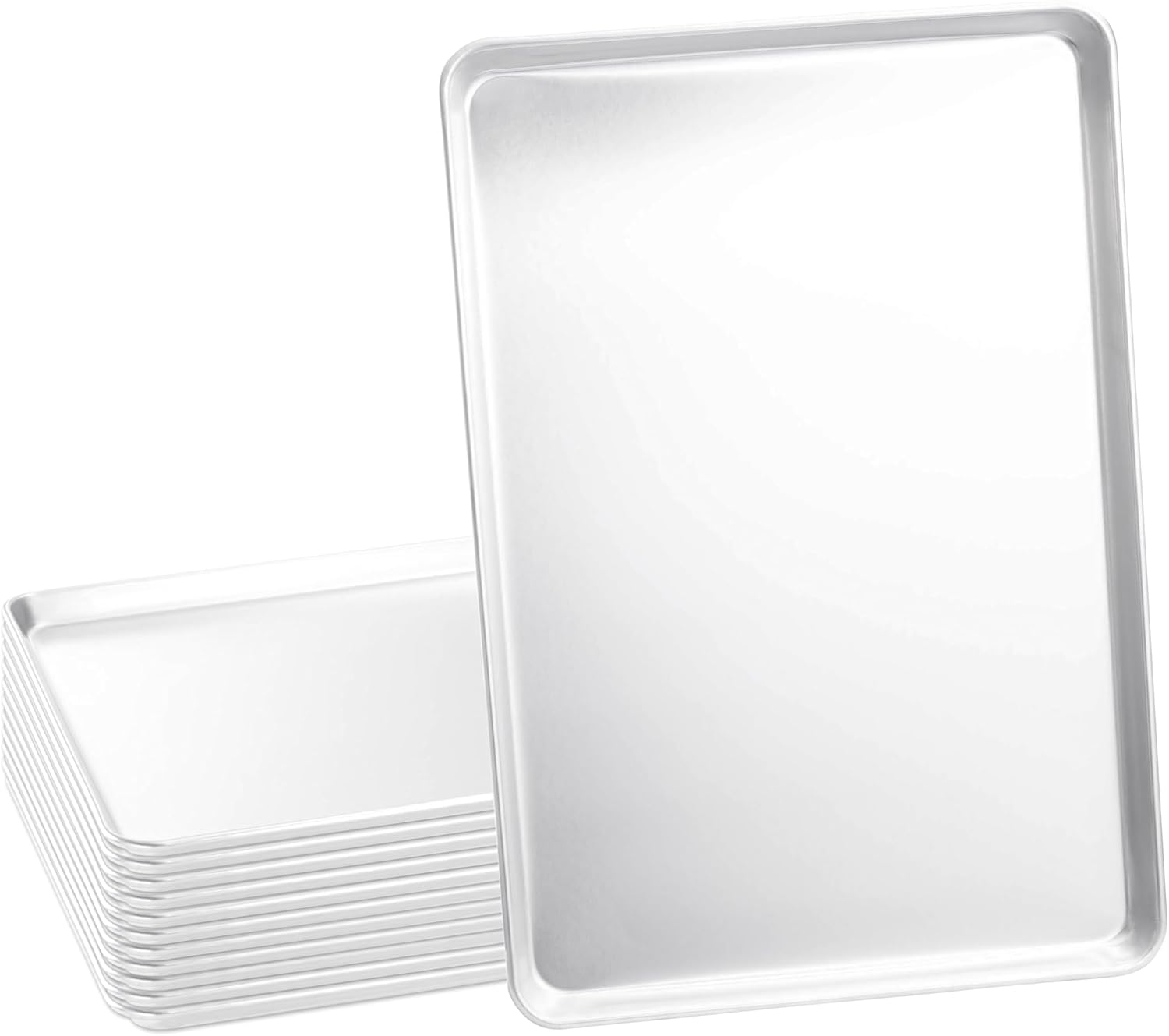 Kitchen Baking Pan - Pełnowymiarowy komercyjny zestaw aluminiowych blach do