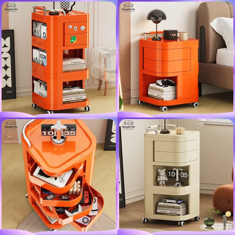 Kitchen Baking Station - Wózek kuchenny na kółkach, mobilny wózek