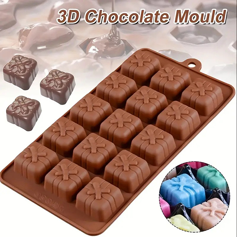 Forma do czekolady 3D, silikon – Kitchen Accessories For Baking recenzja i cena