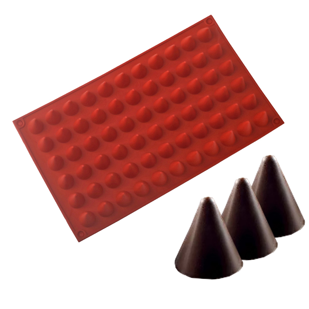 66-Cell Cone Chocolate Baking  – Kitchen Accessories For Baking recenzja i cena