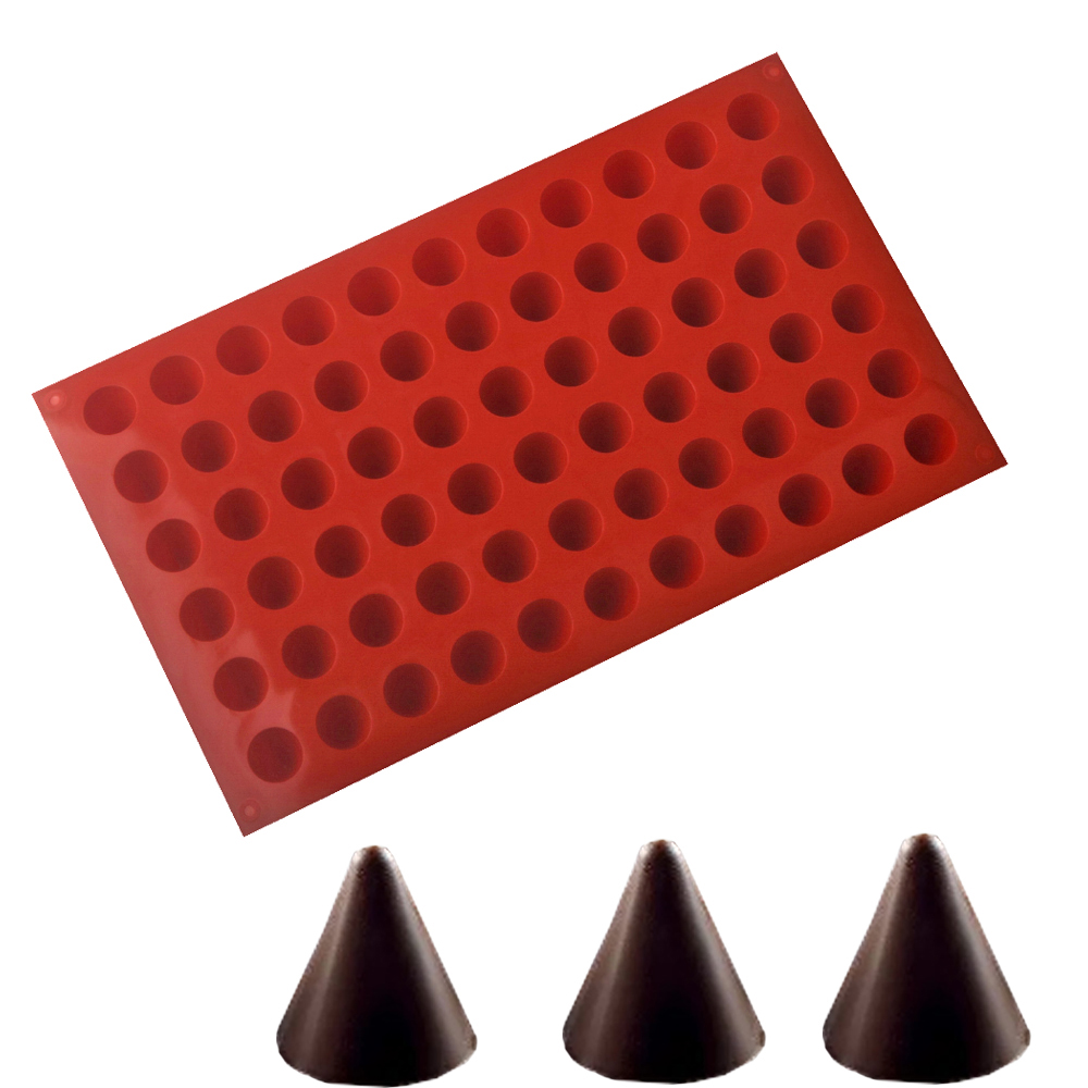 66-Cell Cone Chocolate Baking  – Kitchen Accessories For Baking recenzja i cena