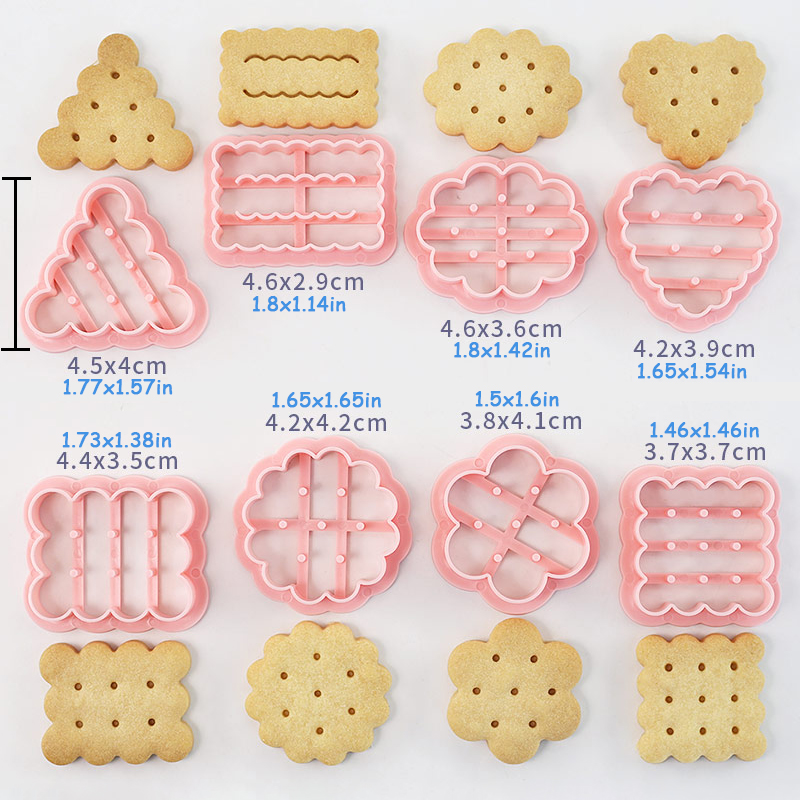 8-częściowy zestaw uroczych, k – Kitchen Baking Cookies recenzja i cena