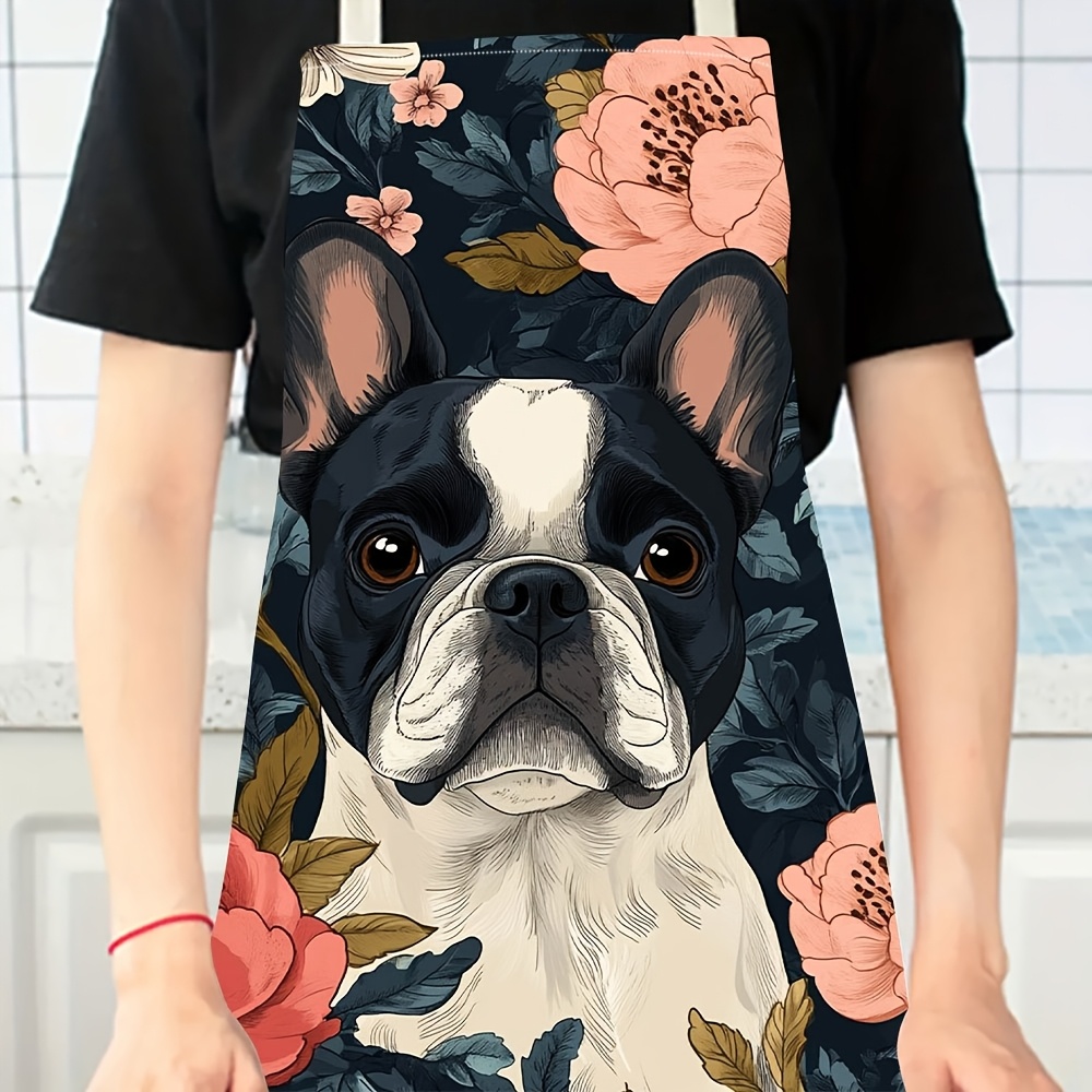 Fartuch z motywem buldoga fran – Kitchen Baking Area Ideas recenzja i cena