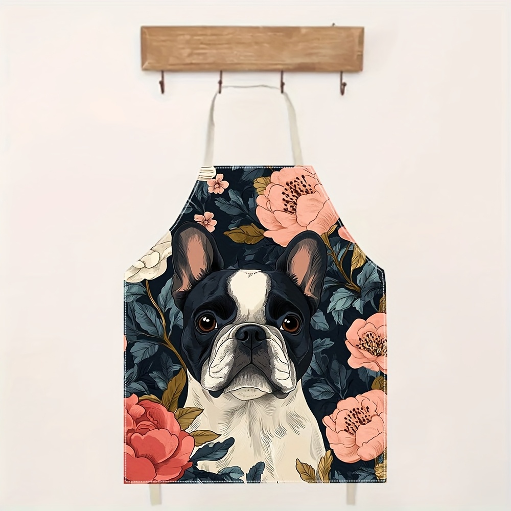 Fartuch z motywem buldoga fran – Kitchen Baking Area Ideas recenzja i cena