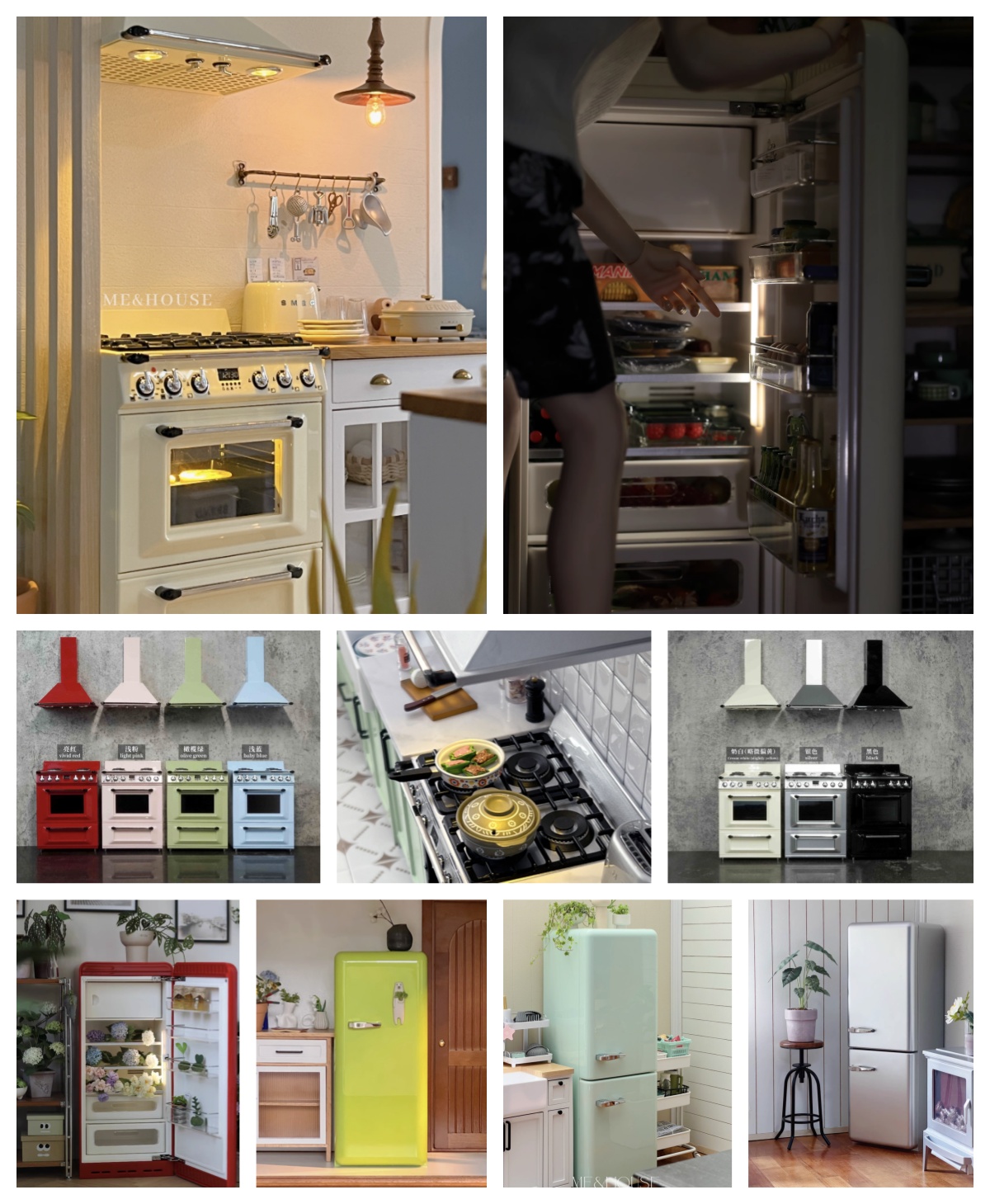 1/6 nowoczesne miniaturowe meb – Kitchen Q recenzja i cena
