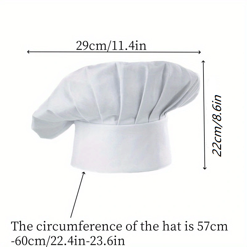 3 szt. Czapka kucharska dla do – Kitchen Q recenzja i cena
