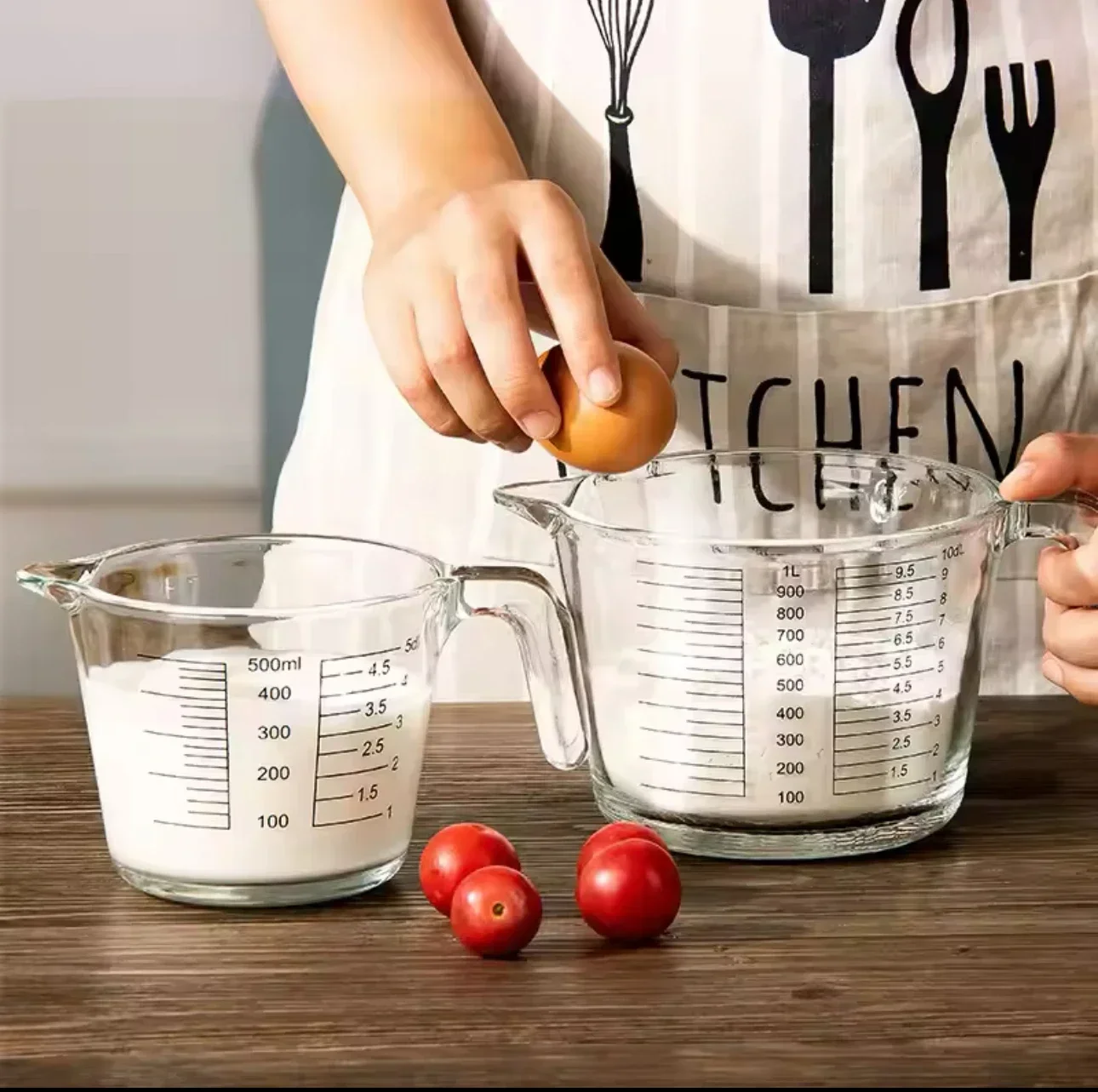 Szklana miarka 2/4 filiżanki d – Kitchen Baking Essentials recenzja i cena
