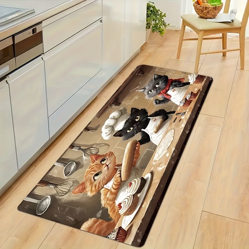 Urocza Mata Kuchenna z Kotem S – Kitchen Living Baking Mats recenzja i cena