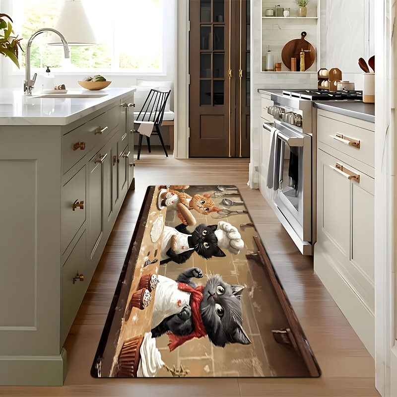Urocza Mata Kuchenna z Kotem S – Kitchen Living Baking Mats recenzja i cena