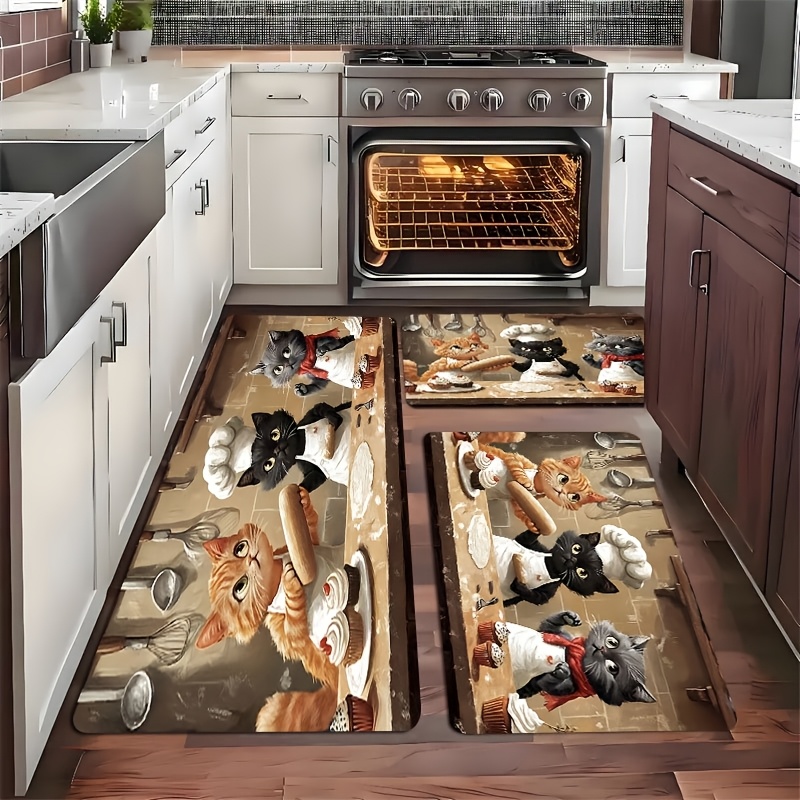 Urocza Mata Kuchenna z Kotem S – Kitchen Living Baking Mats recenzja i cena