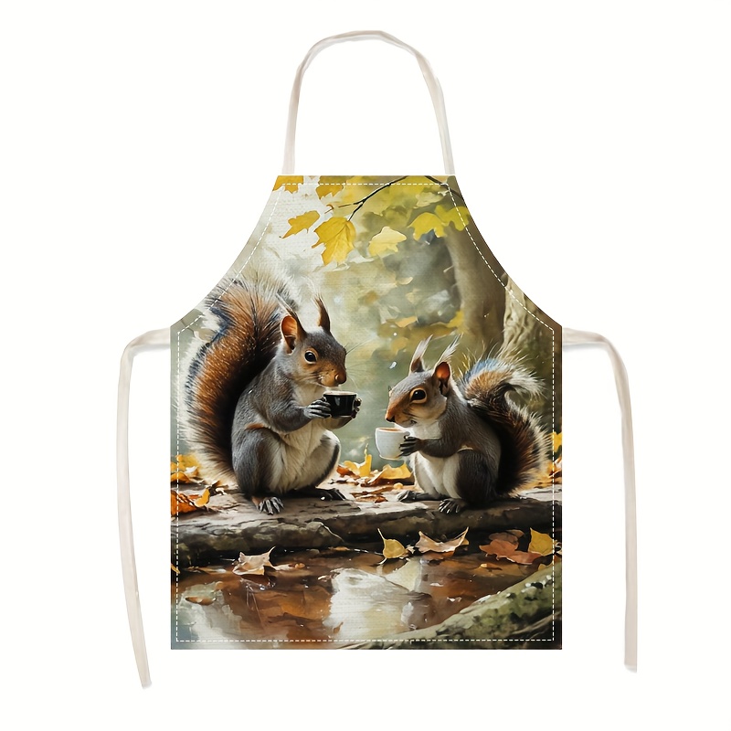 Fartuch lniany z nadrukiem wie – Kitchen Baking Area Ideas recenzja i cena