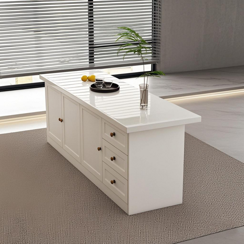 Bar w stylu light luxury, wysp – Kitchen Island Baking Table recenzja i cena