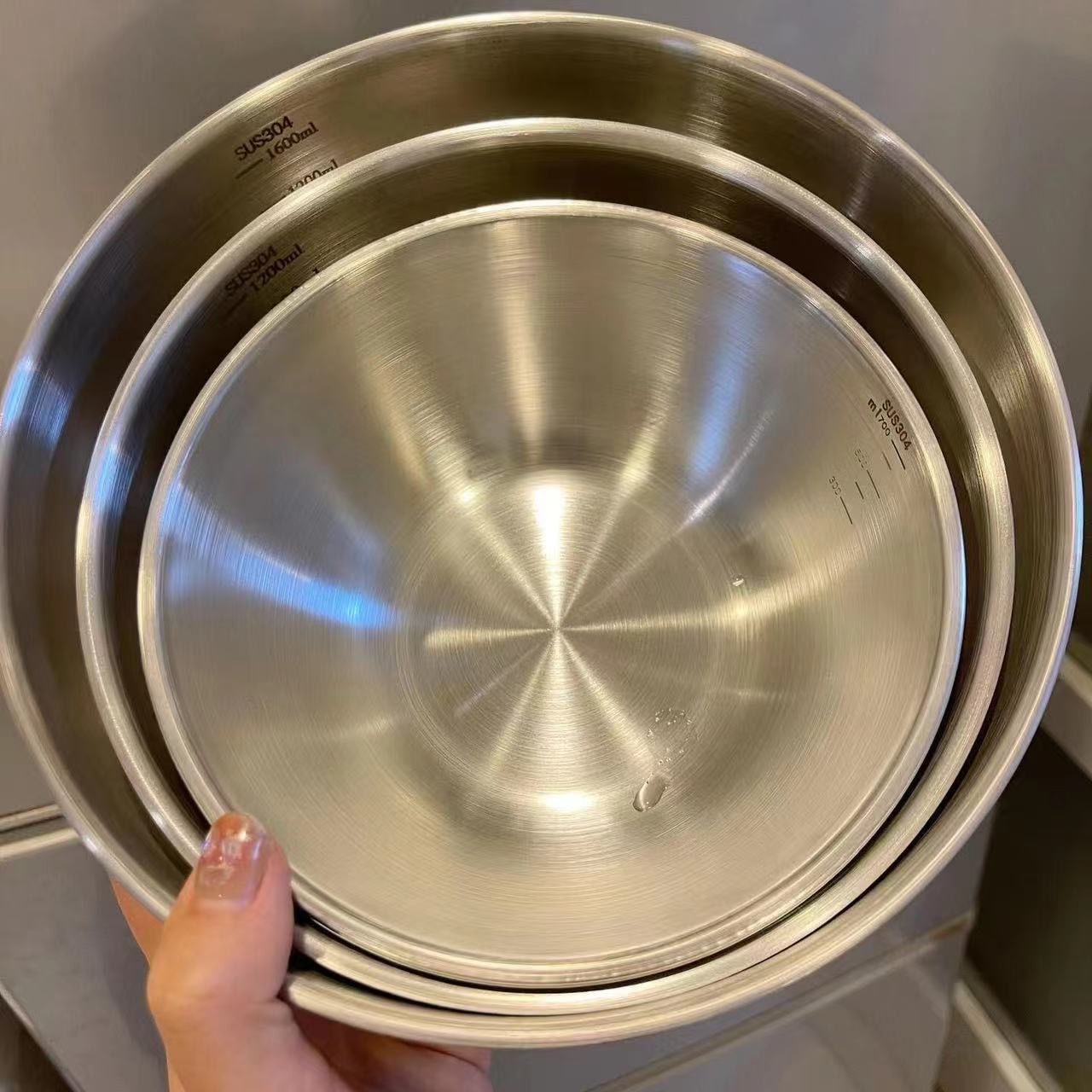 Zestaw 1-3 misek ze stali nier – Kitchen Baking Essentials recenzja i cena