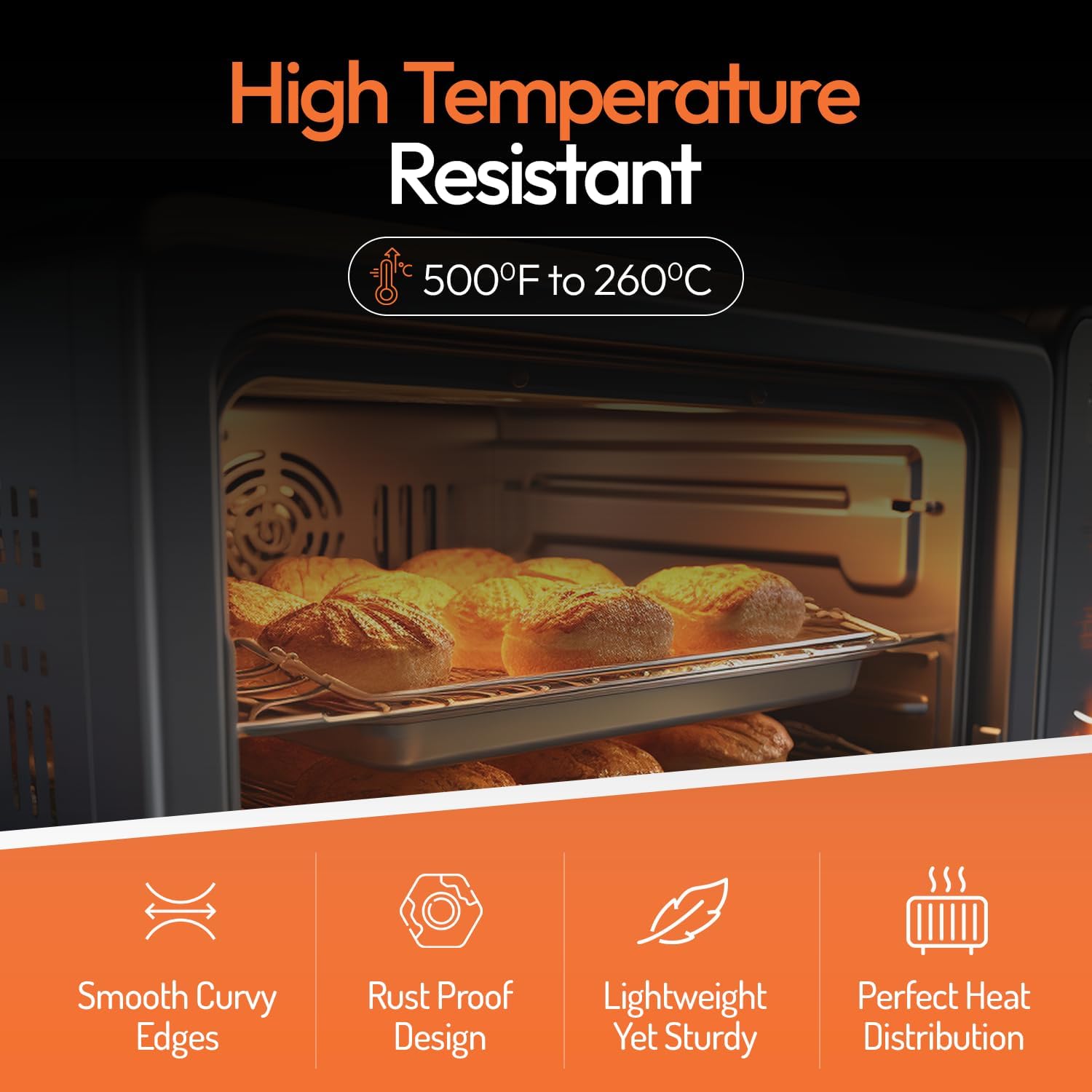 Pełnowymiarowy komercyjny zest – Kitchen Baking Pan recenzja i cena