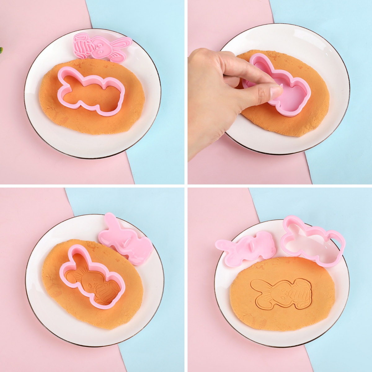 6 sztuk/zestaw zając wielkanoc – Kitchen Accessories For Baking recenzja i cena