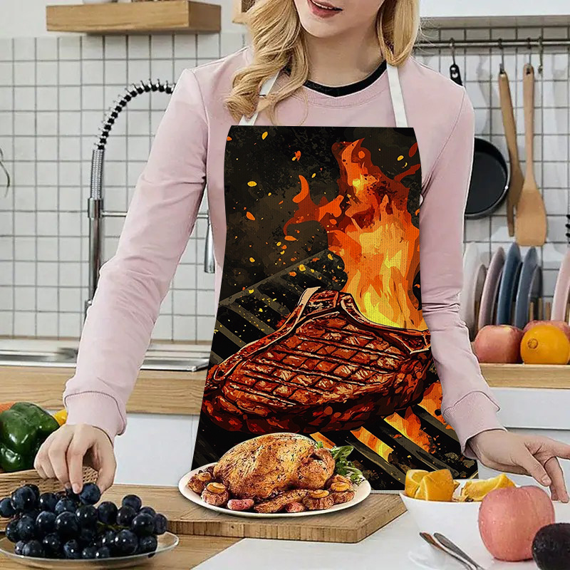 Fartuch do grillowania steków  – Kitchen Baking Area Ideas recenzja i cena
