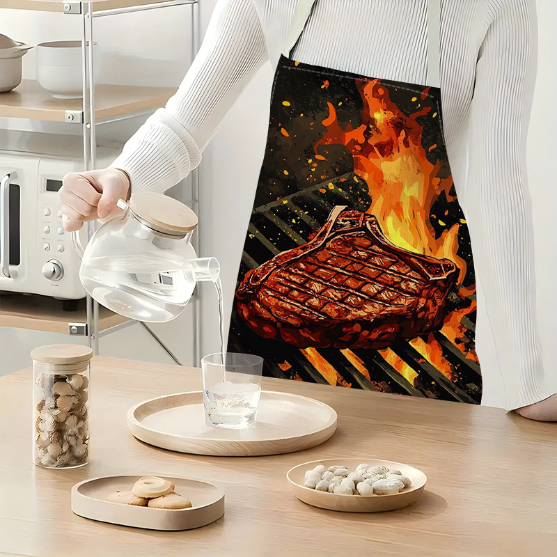 Fartuch do grillowania steków  – Kitchen Baking Area Ideas recenzja i cena
