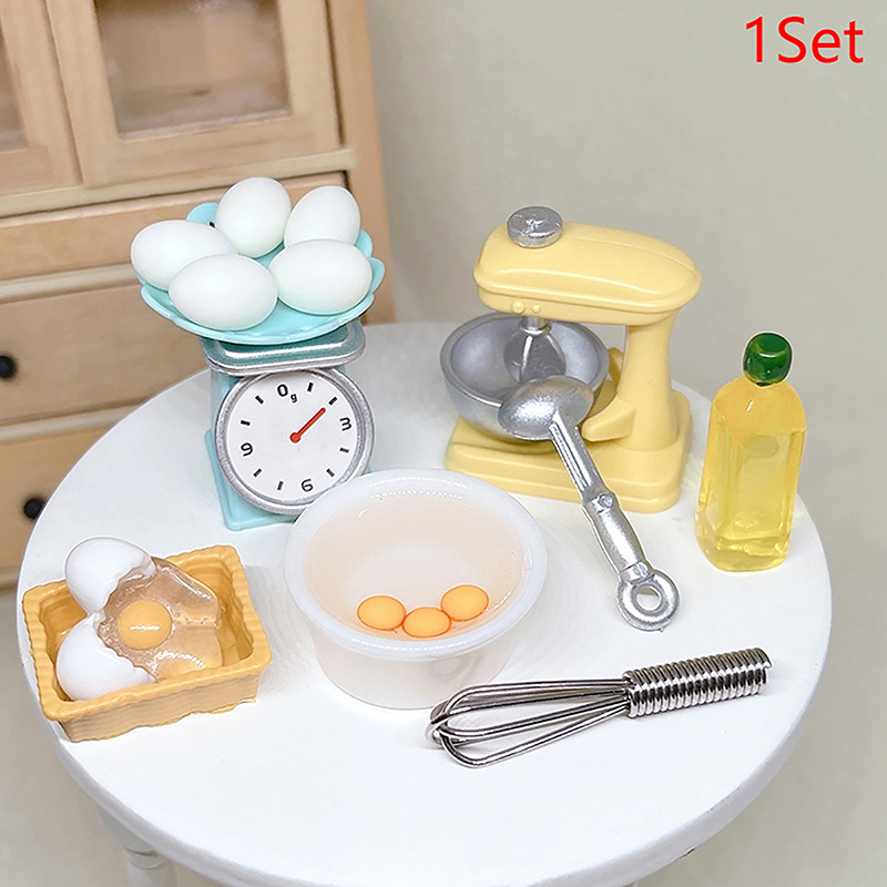 1 Zestaw 1:12 Miniaturowe Akce – Kitchen Baking Tools recenzja i cena