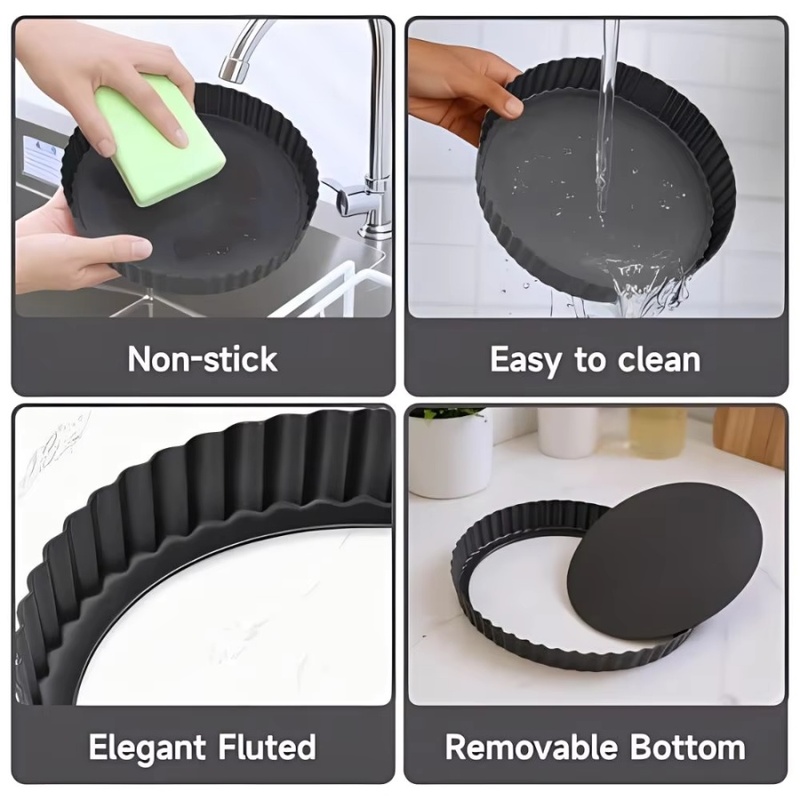 1 szt. Forma do tarty z wyjmow – Kitchen Baking Pan recenzja i cena