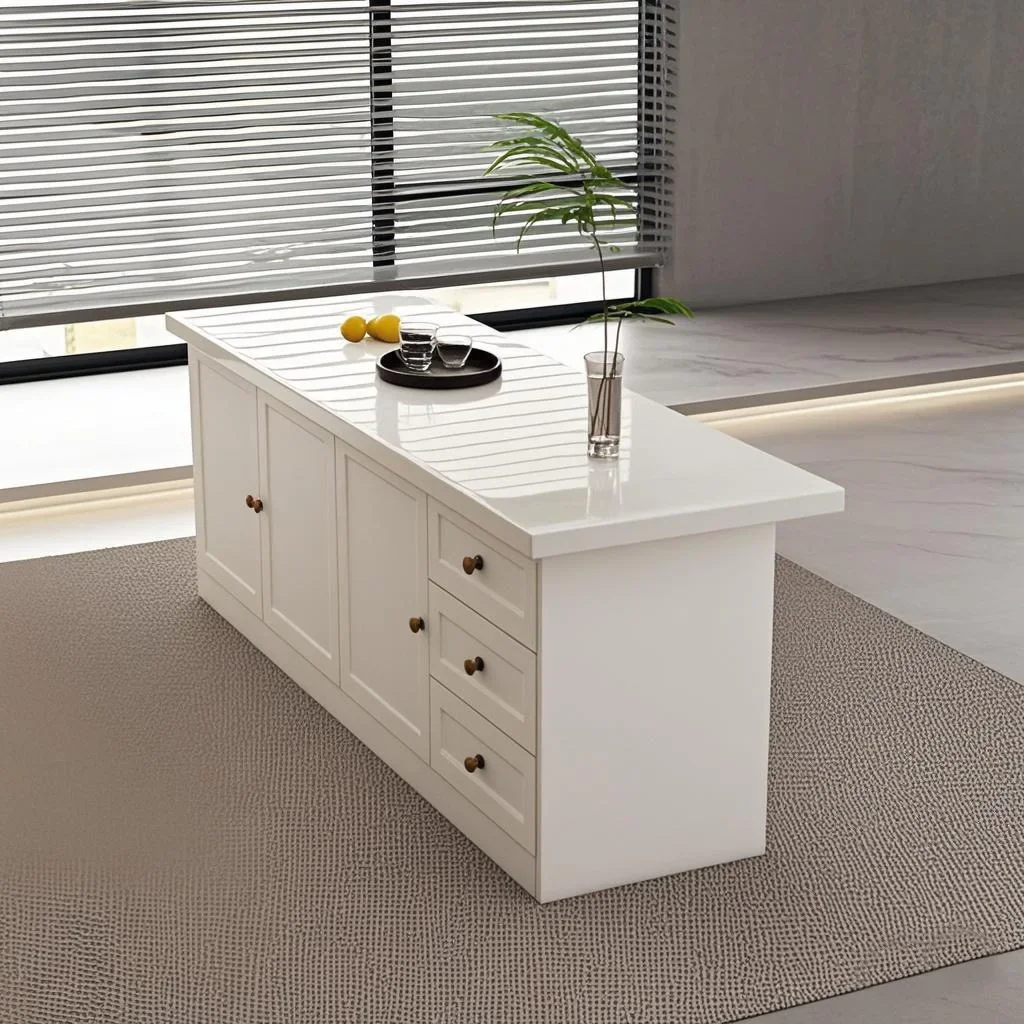 TAO Lekki luksusowy barowy bla – Kitchen Island Baking Table recenzja i cena