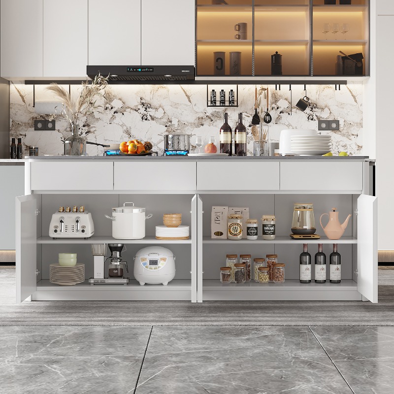 Ostrożny wyspa kuchenna szafka – Kitchen Island Baking Table recenzja i cena